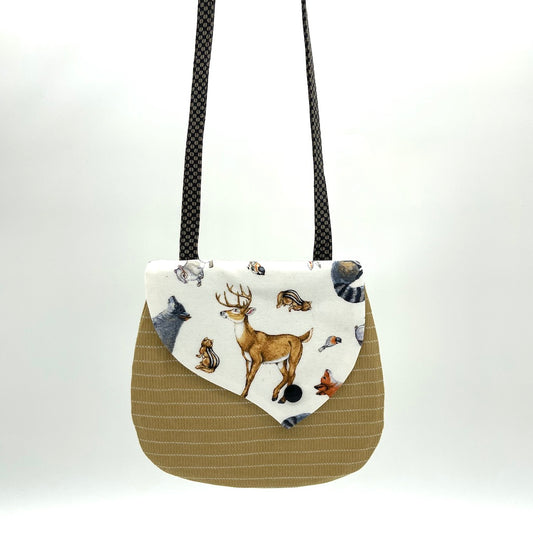 kids cross body purse hanging